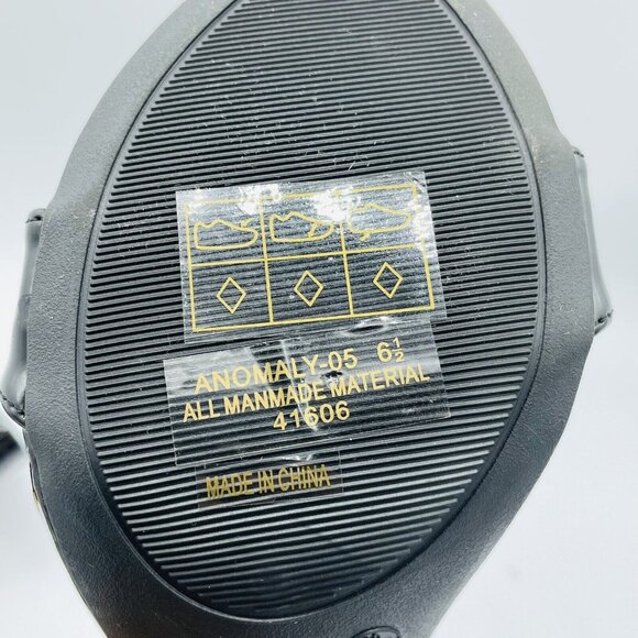 Anne Michelle Heels Womens Size 6.5 Black Anomaly Open Toe Ankle Strap Stiletto - Picture 10 of 11